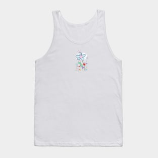 Floral abstract illustration Tank Top